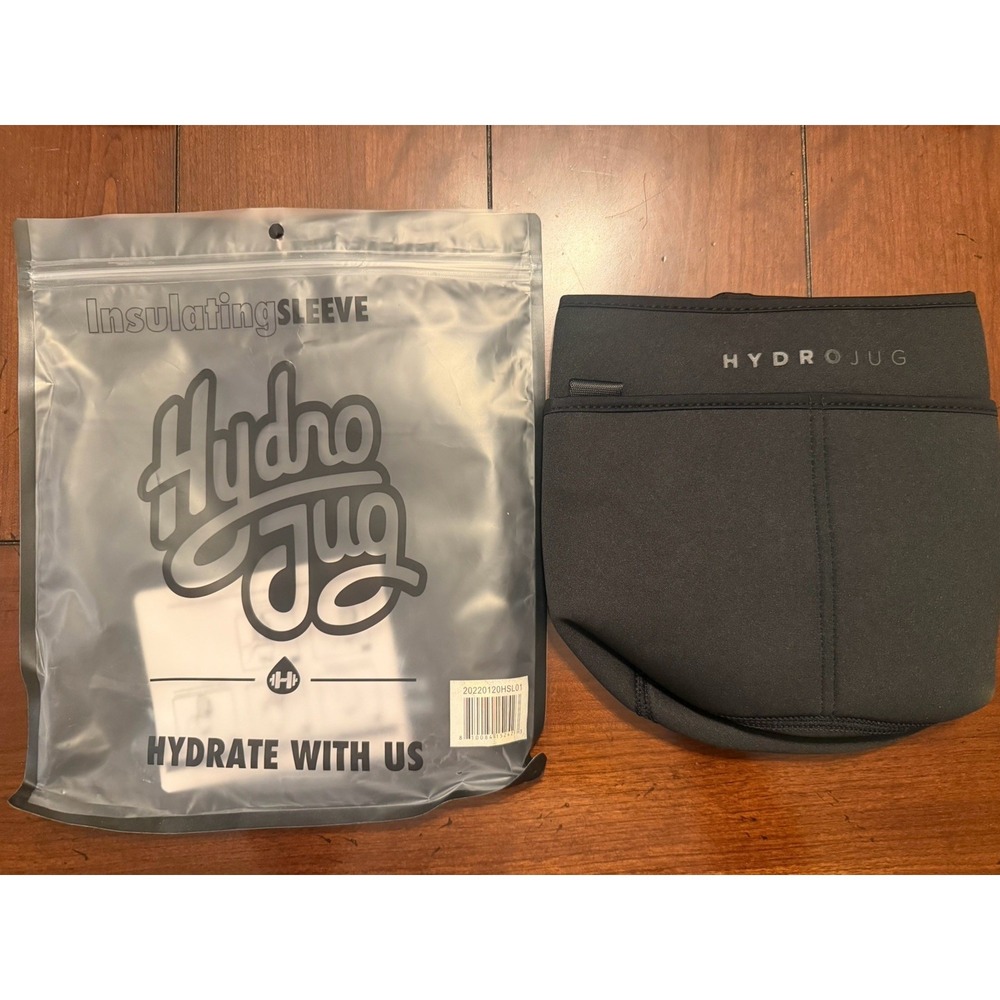 Hydrojug Black Sleeve And Strap NEW